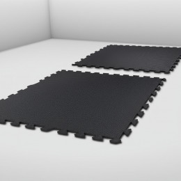 Мат-пазл черный