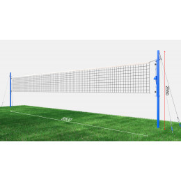 Сетка волейбольная d=3,5 с тросом